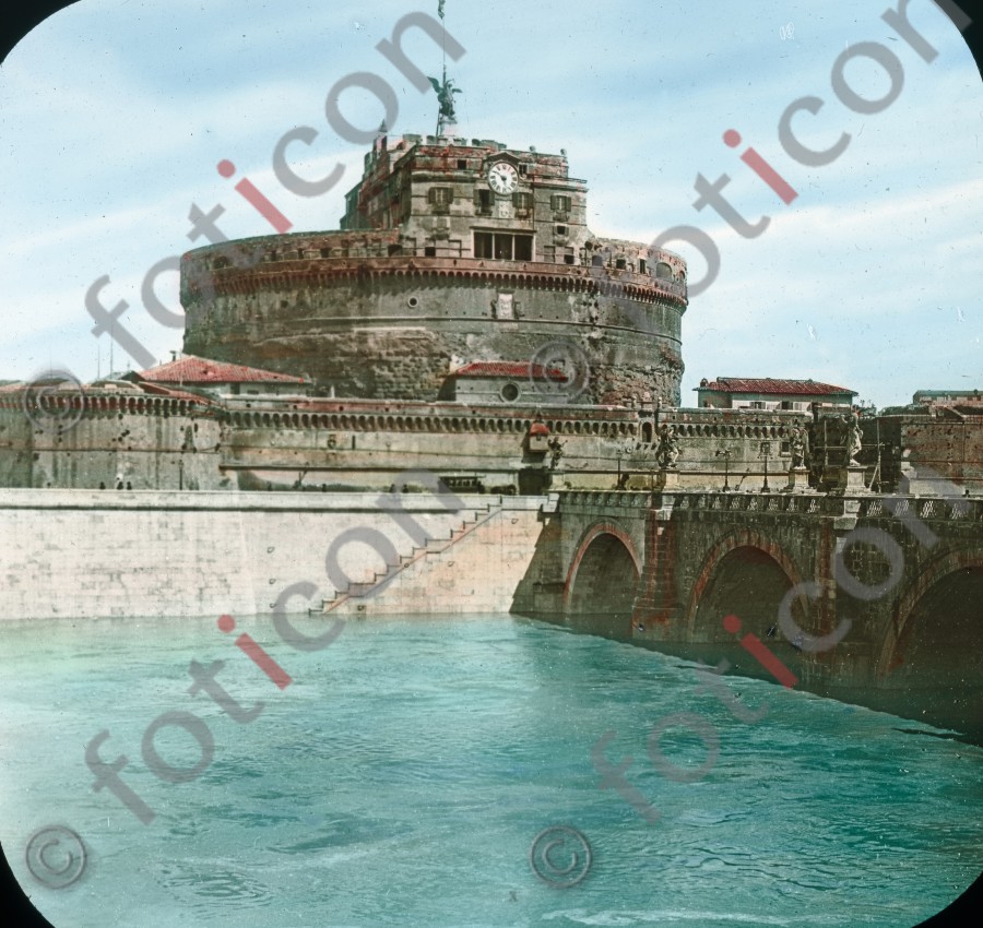 Engelsburg | Castel Sant&#039; Angelo - Foto foticon-simon-147-033.jpg | foticon.de - Bilddatenbank für Motive aus Geschichte und Kultur